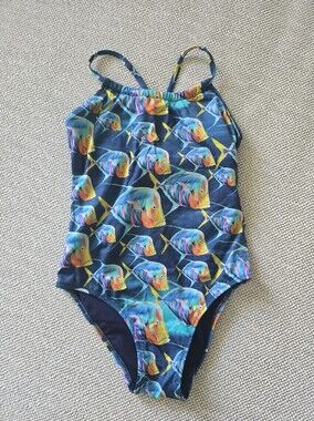 Vilebrequin Little Girl's & Girl's Piranha One-Piece Swimsuit Size 6 ( US 5)